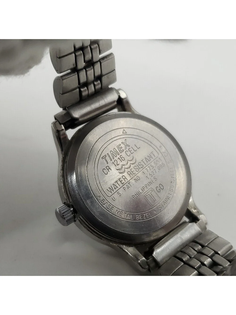 1999 Timex Indiglo Quartz Womens Watch 24mm Silver Tone  New Battery